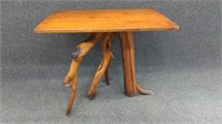 Cypress Knee Table