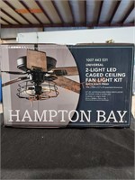 Hampton Bay Universal 2-Light Ceiling Fan Light