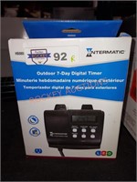 Intermatic Outdoor 7-day Digital Timer