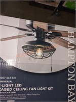 Hampton Bay Caged Ceiling Fan Light Kit