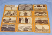 12 Assorted Vintage Stereoscope Viewer Cards