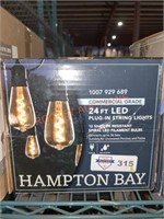 Hampton Bay 24ft LED Plug in String Lights