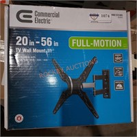 Commercial electric TV wall mount 20-56
