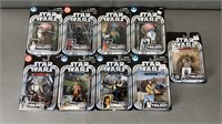9pc NIP Star Wars A New Hope Trilogy Figuers