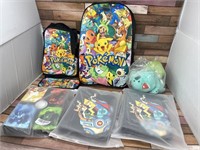 New Pokémon lot- backpack, lunch bag, pencil
