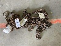 3 Log Chains - 13' x 3/8", 1' x 3/8" O Ring