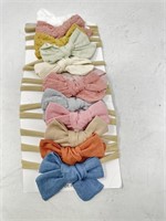 New Set of 12 Infant Head Bows