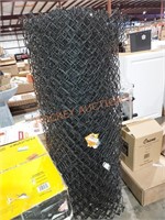 Everbilt 48"×50' 9-Gauge Black Chain Link Fence