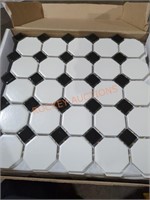 Daltile Ceramic Mosaic Tile, 10sq ft per box