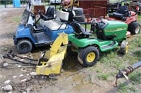 John Deere w/ Snow Blower - Not Running