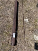 Group: Approx. (5) Pieces of Steel Rail