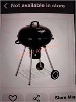 Master Cook 22" Round Charcoal Grill w/ Wheels