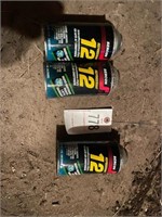Group: (3) 12oz Cans of R12 Refrigerant