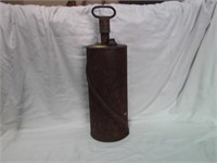 CAST IRON CYLINDER OIL CONTAINER?