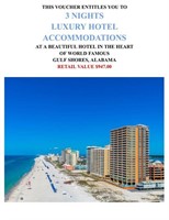 Gulf Shores, AL 4 Days / 3 Nights Vacation Package