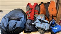 Camping Lot; Life Jackets, Cocoon Mummy Liner