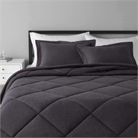 Cotton Blend Jersey Knit Comforter Set