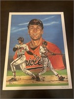 MLB Baltimore Orioles Cal Ripkin 1990s Print