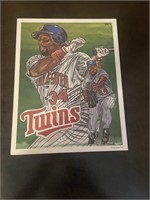 MLB Minnesota Twins Kirby Puckett 1990s Print