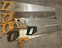 Q - LOT OF 7 HAND SAWS (W4)