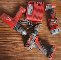 Q - POWER TOOLS, BATTERY & CHARGER (T36)