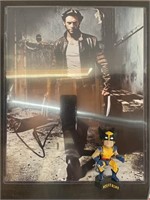 Hugh Jackman as Wolverine Autograph & 80s Keychain