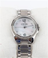 Jewelry Coach Tristen Mother of Pearl Watch