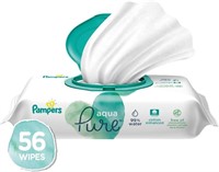 Pampers Aqua Pure Sensitive Baby Wipes , 56