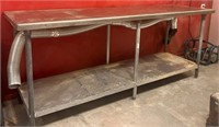 Q - WORK TABLE W12)W/ DUCTING (