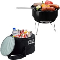 BBQ CROC COOL GRILL - PORTABLE CHARCOAL GRILL