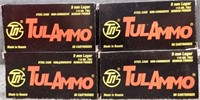 (200) Rounds 9mm Luger Tulammo Ammunition