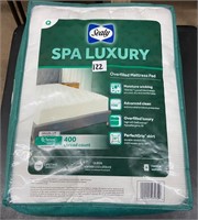 Sealy Overfilled Mattress Pad, Queen, New