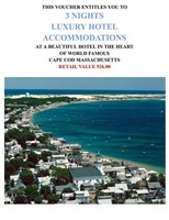 Cape Cod, MA 4 Days / 3 Nights Vacation Package