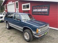 1992 CHEVROLET S10 BLAZER 4WD