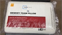 MainStays Memory Foam Pillow, Queen, New