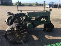 John Deere Unstyled A open Fan Shaft tractor