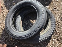 2 used 4.00-15 tires