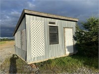 small storage shed - CEMENT FLOOR HEAVY