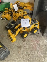 wired controlled construction front loader truck