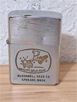 Rare Spokane WA. Zippo Lighter "Quality Split