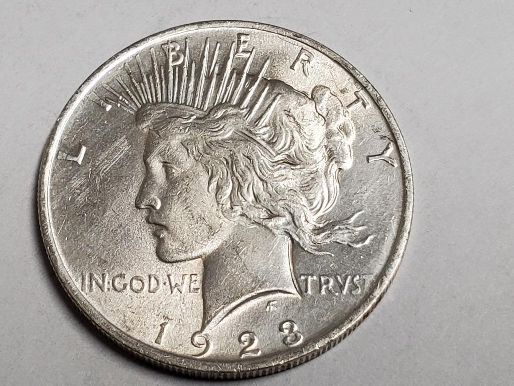 Silver Peace Dollar Collection Timed Auction