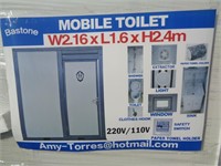 Unused Portable Restroom w/ Shower RSD