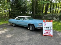 1975 Chevrolet Caprice Classic Convertible Titled