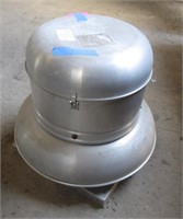 exhaust fan downdraft 115V 18x18" base
