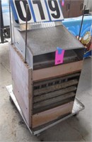 reznor natural gas heater. Working when removed