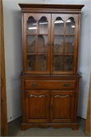 Small One Piece Wooden Hutch