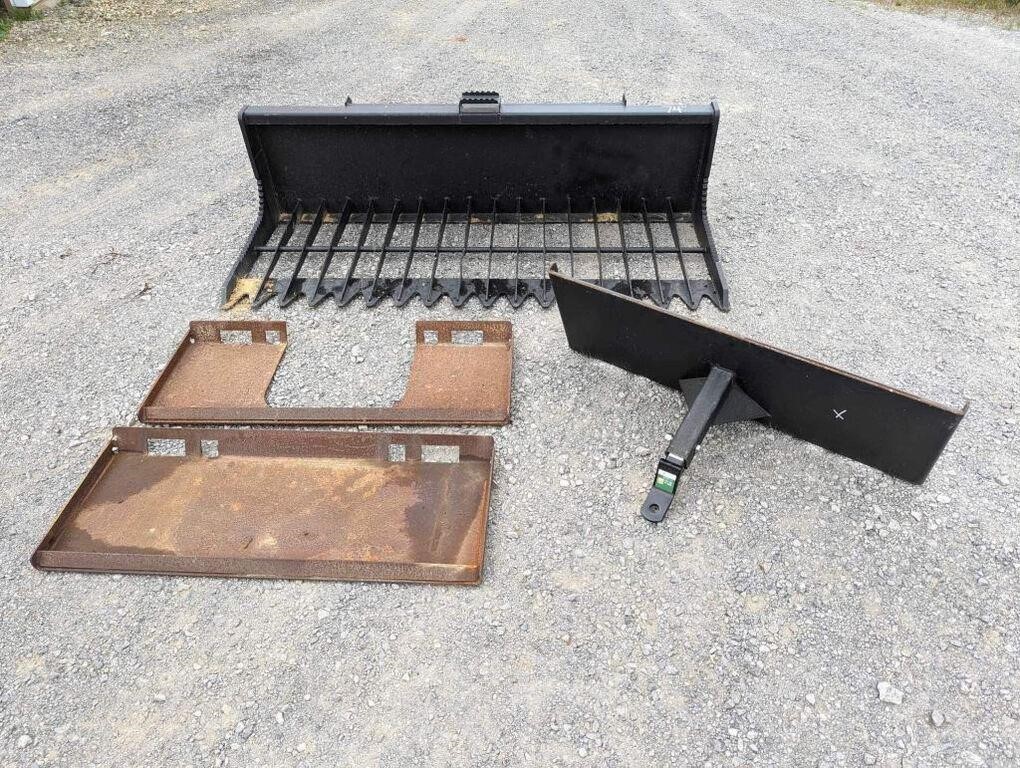 New Skid Steer Trailer Mover Hitch