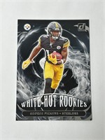2022 Donruss George Pickens White-Hot Rookies RC