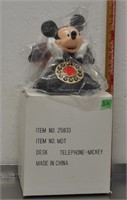 Disney Mickey Mouse desk phone, unused