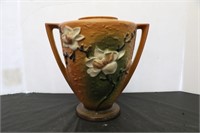 Roseville 2 Handled Magnolia Vase
